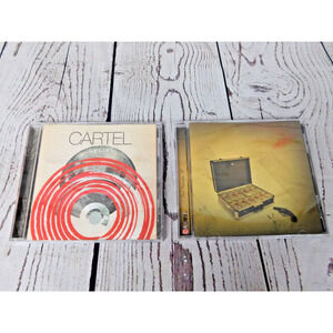 2 CD lot - CARTEL - Ransom EP + Cycles [Jewel Case] VG+ alt rock pop punk